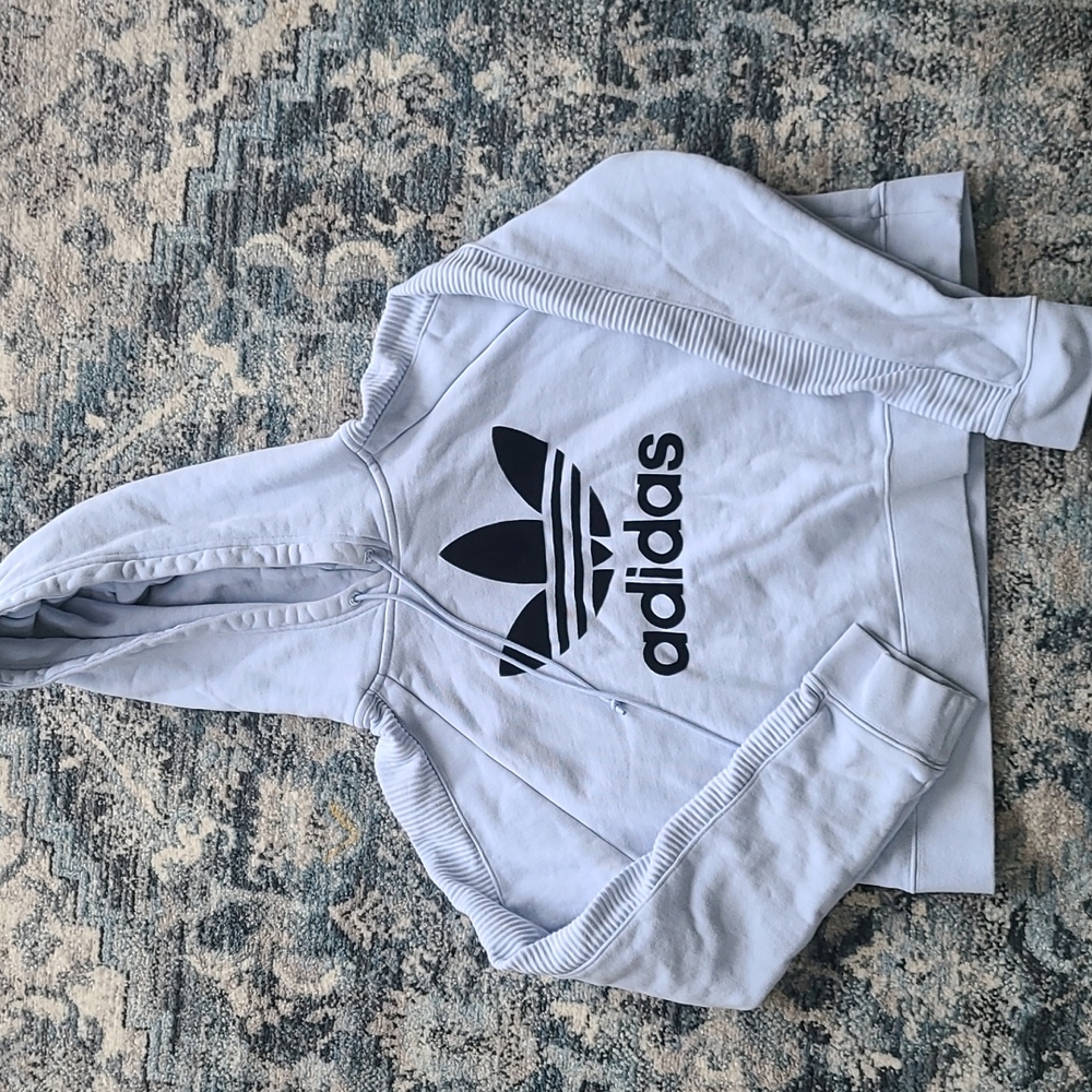 Adidas crop hoodie